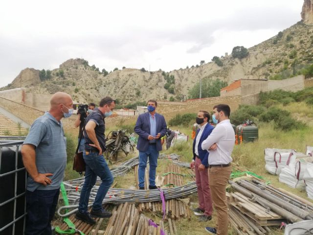 La Comunidad realiza obras de consolidación en los montes situados en el municipio de Ulea