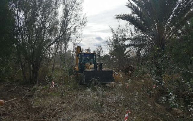 La CHS continúa con las obras de emergencia tras la DANA en los municipios de Lorquí, Archena y Ulea